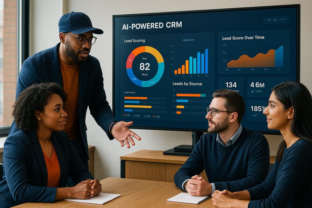 How AI Enhances Lead Scoring in CRM Systems