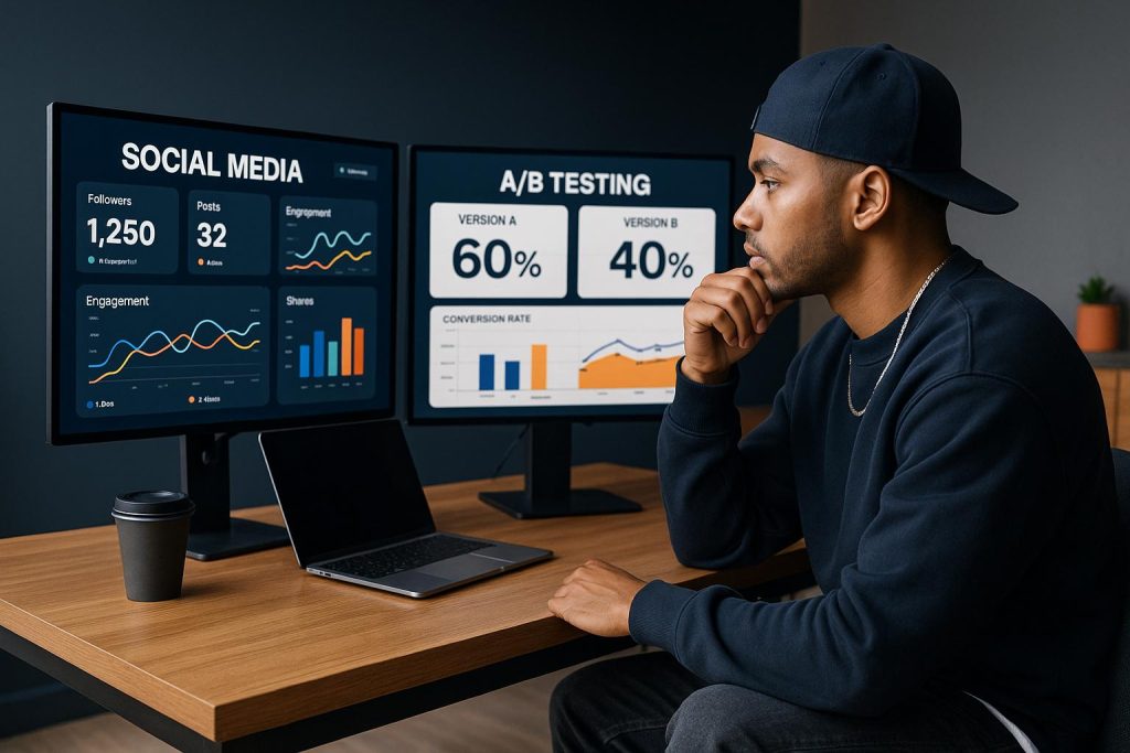 How A/B Testing Improves Social Media ROI