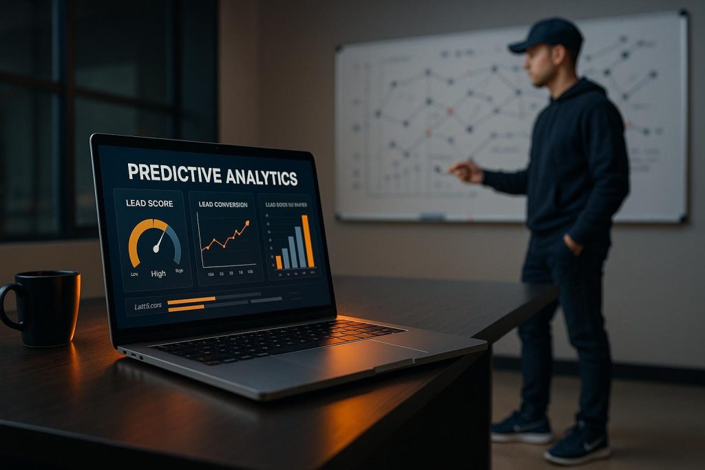 Predictive Lead Scoring with AI: Guide